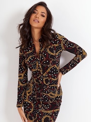 Pour Moi Black Brooke Dress - Image 1 of 5