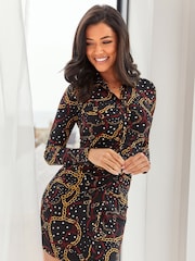 Pour Moi Black Brooke Dress - Image 3 of 5