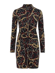 Pour Moi Black Brooke Dress - Image 4 of 5