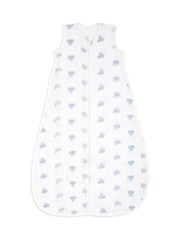 aden + anais White Sleeping Bag 1 TOG Cotton Muslin Animal Kingdom - Image 3 of 6