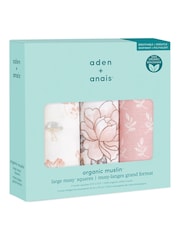 aden + anais earthly Cotton Muslin Squares 3 Pack - Image 6 of 6