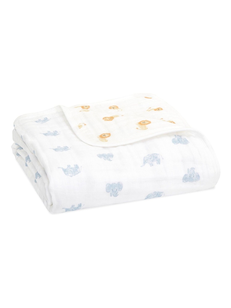 aden + anais Animal Kingdom Animal Kingdom Organic Cotton Muslin Dream Blanket - Image 1 of 4