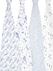 aden + anais Outdoor Organic Cotton Muslin Blankets 4 Pack - Image 2 of 8