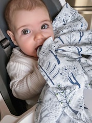 aden + anais Outdoor Organic Cotton Muslin Blankets 4 Pack - Image 6 of 8