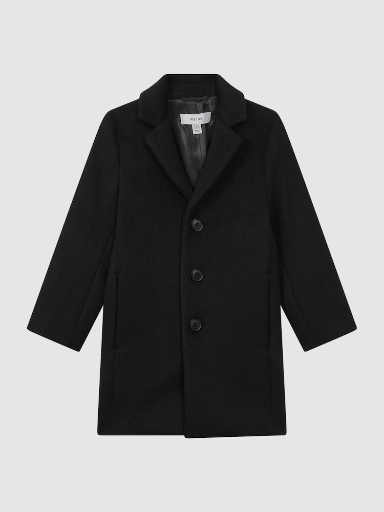 Negro - Chaquetón con botonadura sencilla Gable Epsom de Reiss - Imagen 2 de 7 Negro - Chaquetón con botonadura sencilla Gable Epsom de Reiss - Imagen 2 de 7