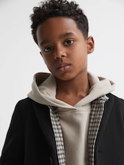 Reiss Black Gable 3-9 yrs Single Breasted Epsom Overcoat - Image 4 of 7