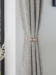 Champagne Magnetic Curtain Tie Backs Set of 2 - Image 1 of 3