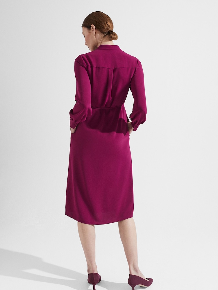 Hobbs Pink Bletchley Dress - Image 2 of 4 Hobbs Pink Bletchley Dress - Image 2 of 4
