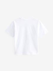 White 100% Cotton Licensed Rolling Stones T-Shirt (3-16yrs) - Image 2 of 3