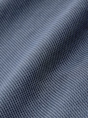 Navy Texture Woven Belted Textured Shorts - Image 8 of 8