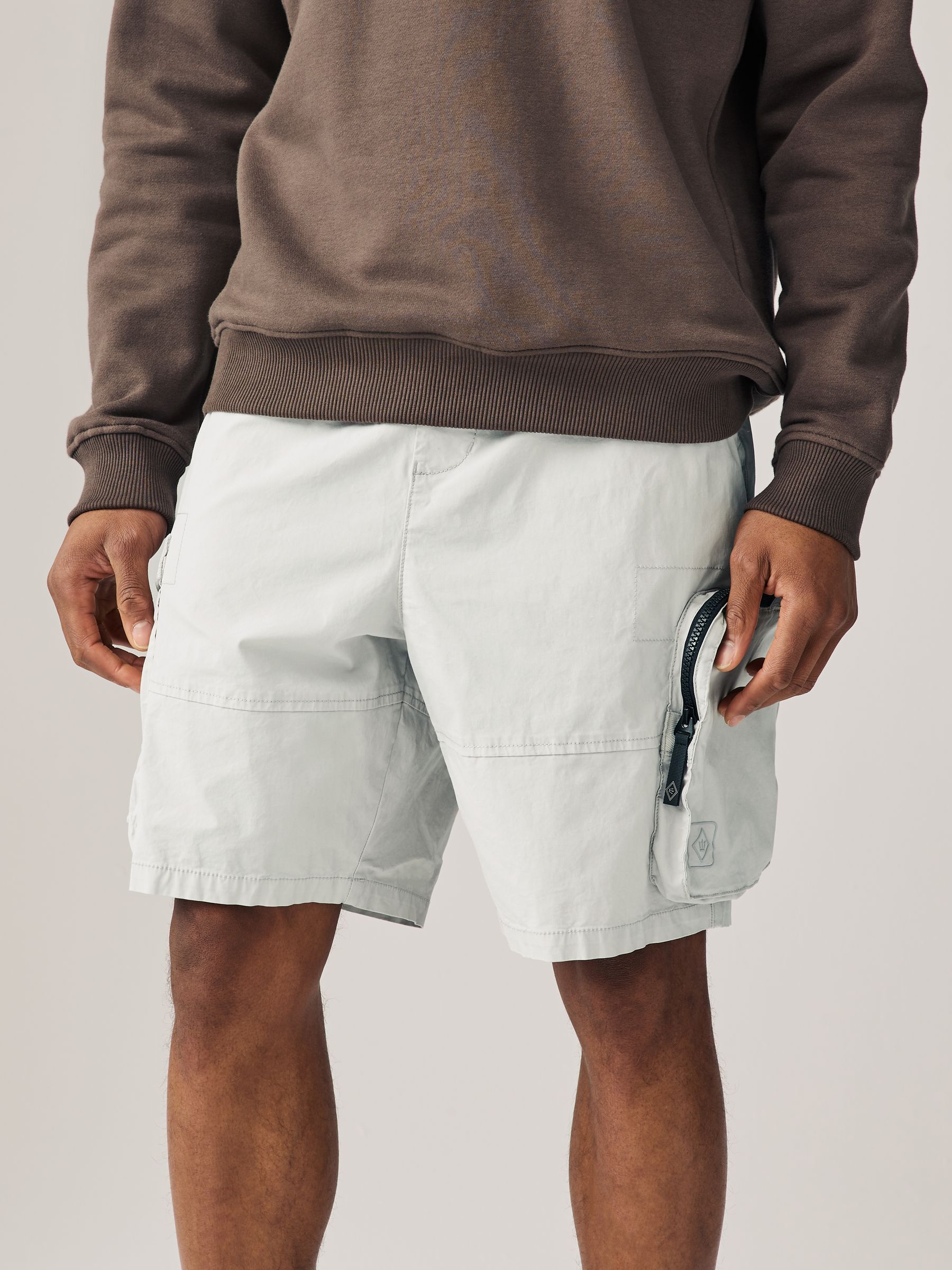 Buy Grey Multi Pocket Cargo Shorts from Next United Arab Emirates