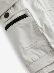 Grey Multi Pocket Cargo Shorts - Image 10 of 11