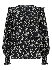Pour Moi Black Maggie Blouse - Image 4 of 5