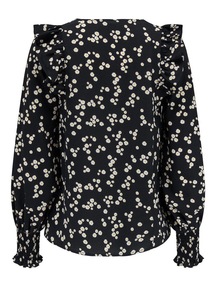 Pour Moi Black Maggie Blouse - Image 5 of 5