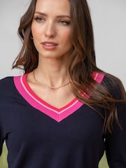 Pour Moi Rosalie Pullover mit V-Ausschnitt - Bild 3 von 5