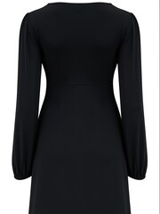 Pour Moi Black Bianca Cut Out Dress - Image 5 of 5