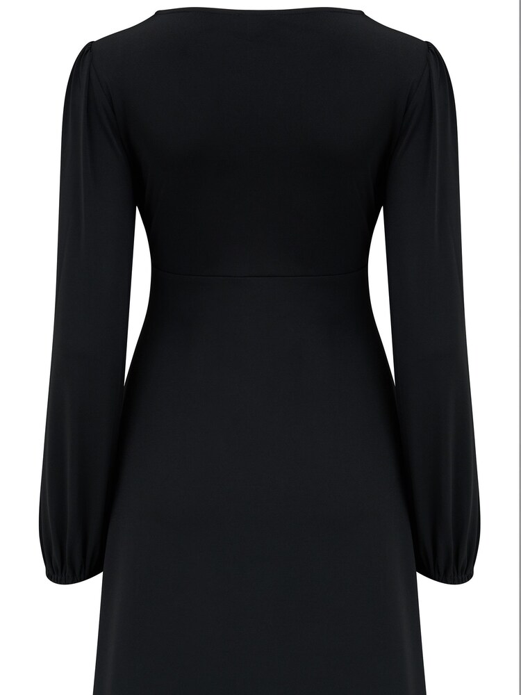 Pour Moi Black Bianca Cut Out Dress - Image 5 of 5