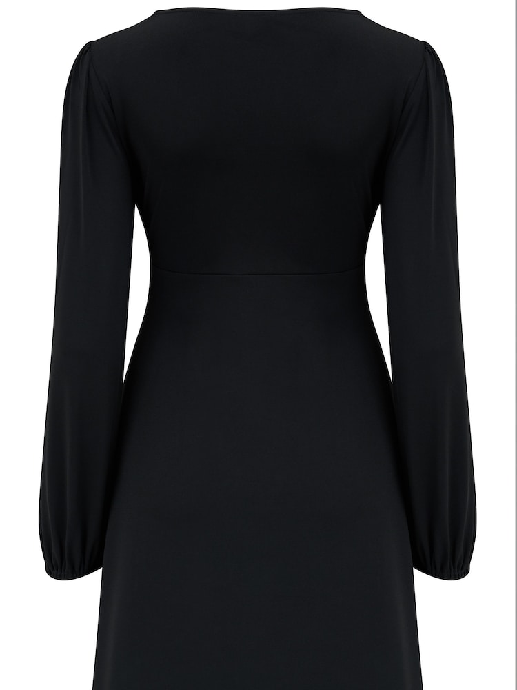Pour Moi Black Bianca Cut Out Dress - Image 5 of 5 Pour Moi Black Bianca Cut Out Dress - Image 5 of 5