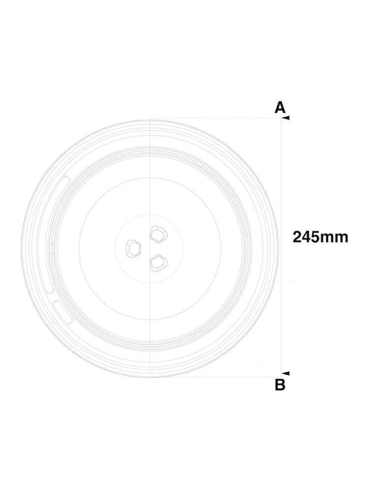 Grey Bronx Microwave - Image 5 of 5 Grey Bronx Microwave - Image 5 of 5