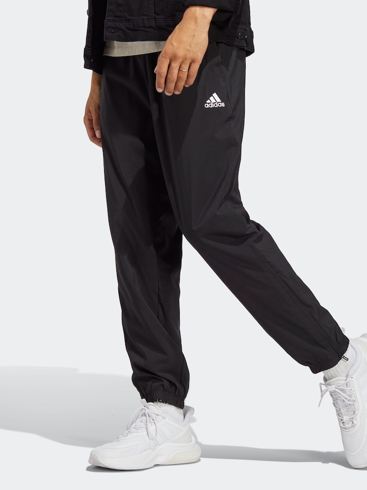 adidas Black Sportswear AEROREADY Essentials Stanford Elastic Cuff Joggers - Image 1 of 7