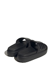 Черный - adidas Adilette Sanals - Изображение 3 из 9