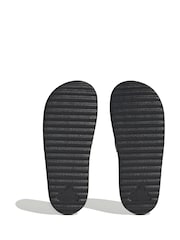 Черный - adidas Adilette Sanals - Изображение 7 из 9