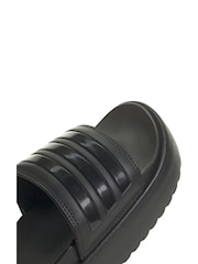 Черный - adidas Adilette Sanals - Изображение 8 из 9
