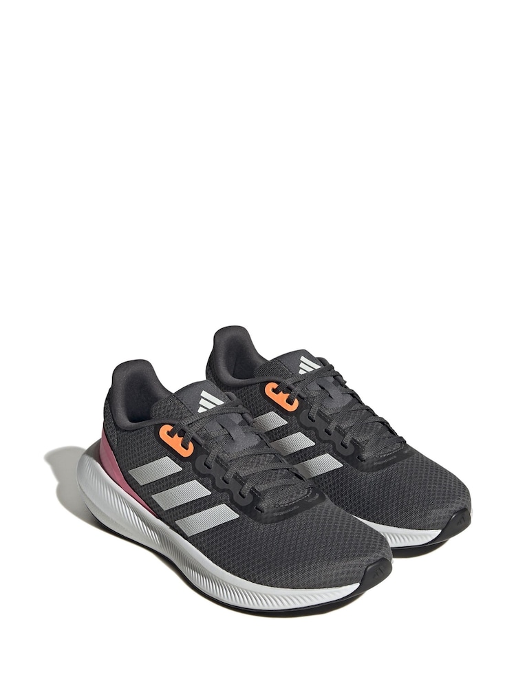 adidas Grey Runfalcon 3.0 Trainers - Image 2 of 9