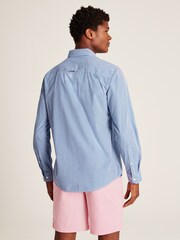 Joules Abbott Blue Gingham Cotton Poplin Shirt - Image 3 of 5