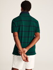 Joules Filbert Green Classic Fit Striped Polo Shirt - Image 2 of 5