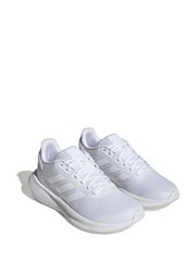 adidas White Runfalcon 3.0 Trainers - Image 3 of 9
