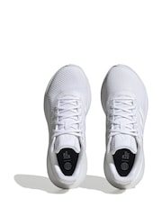 adidas White Runfalcon 3.0 Trainers - Image 5 of 9