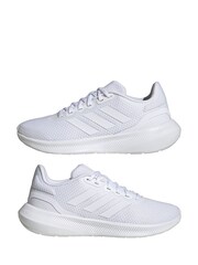 adidas White Runfalcon 3.0 Trainers - Image 7 of 9
