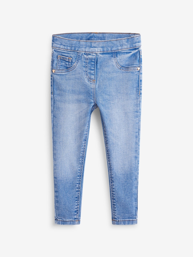 Bright Blue Super Skinny Fit Jeggings (3mths-7yrs) - Image 1 of 2