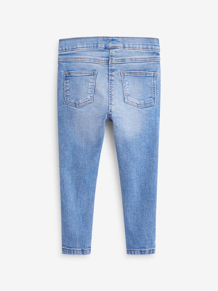 Bright Blue Super Skinny Fit Jeggings (3mths-7yrs) - Image 2 of 2