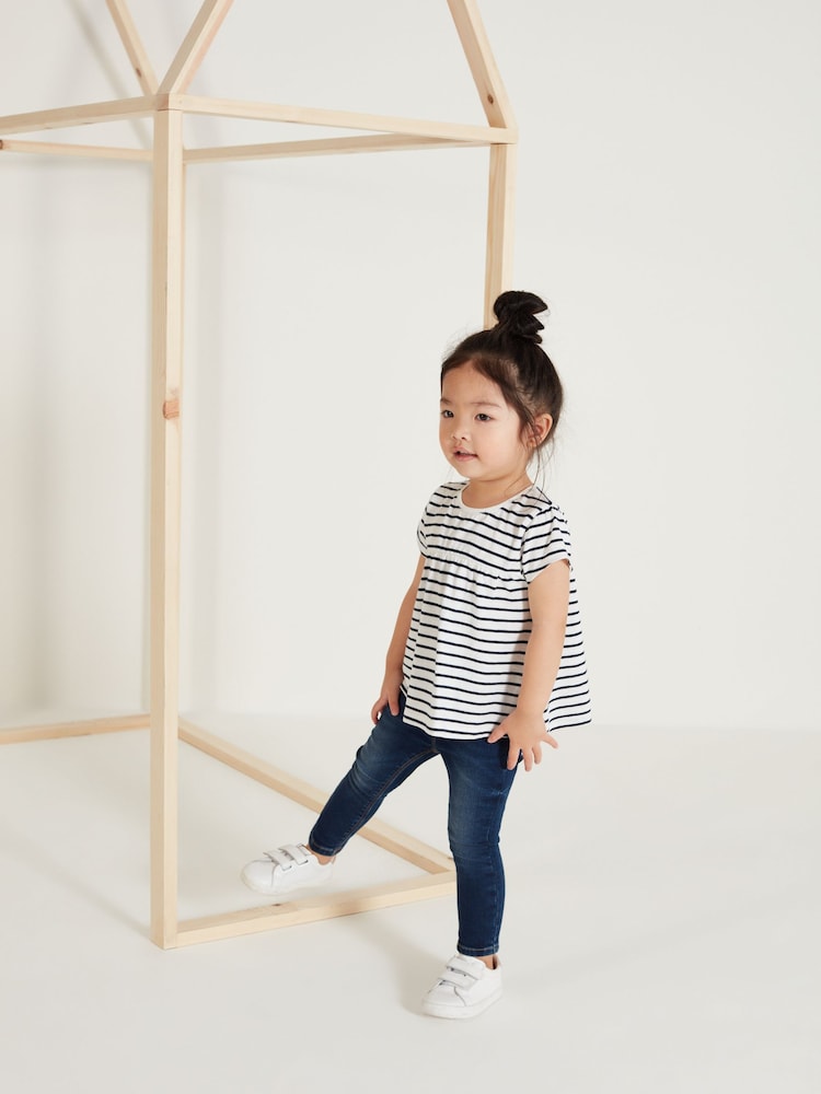 Denim Dark Wash Super Skinny Fit Jeggings (3mths-7yrs) - Image 2 of 5