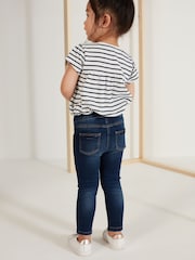 Denim Dark Wash Super Skinny Fit Jeggings (3mths-7yrs) - Image 3 of 5