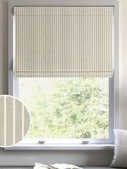 Natural Franklin Made To Measure Roman 100% Cotton Blind - Image 1 of 6