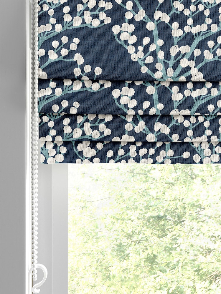 Blue Grove Made To Measure Roman 100% Cotton Blind - Image 2 of 6