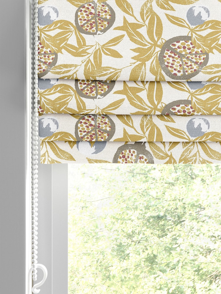 Yellow Halo Made To Measure Roman 100% Cotton Blinds - Image 2 of 6