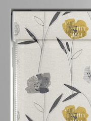 Yellow Hetty Made To Measure Roman 100% Cotton Blinds - Image 3 of 6