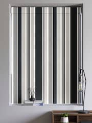 Black Huddson Made To Measure Roman 100% Cotton Blind - Image 5 of 6