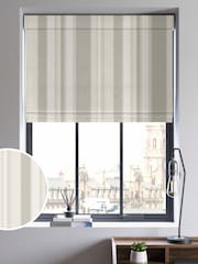 Cream Huddson Made To Measure Roman 100% Cotton Blinds - Image 1 of 6