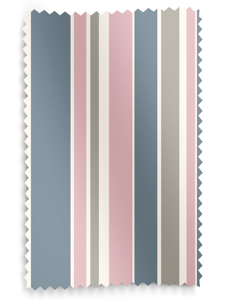 Pink Huddson Made To Measure Roman 100% Cotton Blind - Image 6 of 6