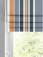 Orange Huddson Made To Measure Roman 100% Cotton Blinds - Image 2 of 6