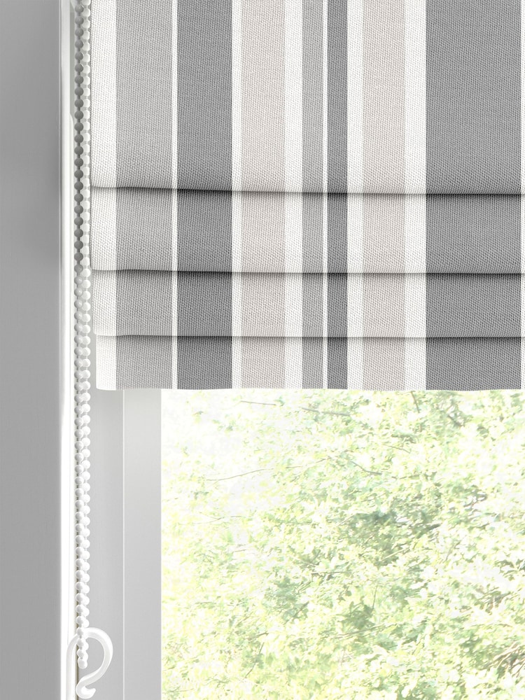 Silver Huddson Made To Measure Roman 100% Cotton Blinds - Image 2 of 6