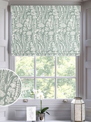 Green Jarrod Made To Measure Roman 100% Cotton Blind - Image 1 of 6