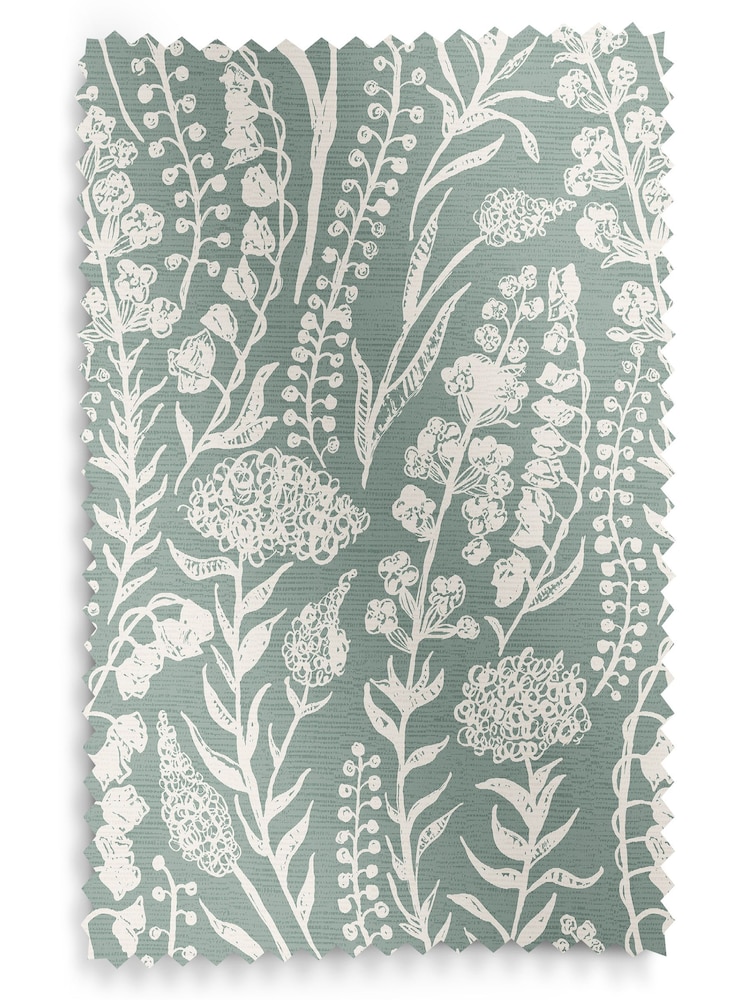 Green Jarrod Made To Measure Roman 100% Cotton Blind - Image 6 of 6