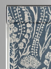 Blue Jarrod Made To Measure Roman 100% Cotton Blind - Image 3 of 6