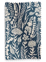Blue Jarrod Made To Measure Roman 100% Cotton Blind - Image 6 of 6